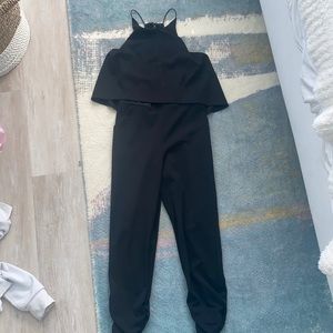 Black jumpsuit